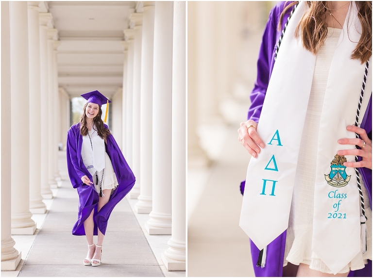 James Madison University senior graduation photos. Harrisonburg Virginia senior portrait photographer