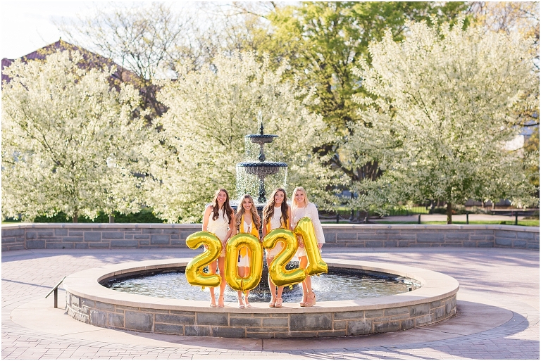 James Madison University senior graduation photos. Harrisonburg Virginia senior portrait photographer