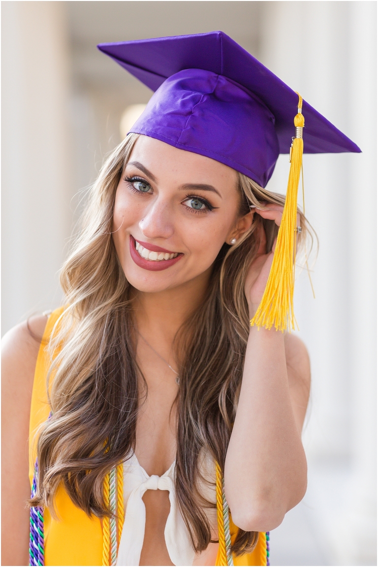 James Madison University senior graduation photos. Harrisonburg Virginia senior portrait photographer