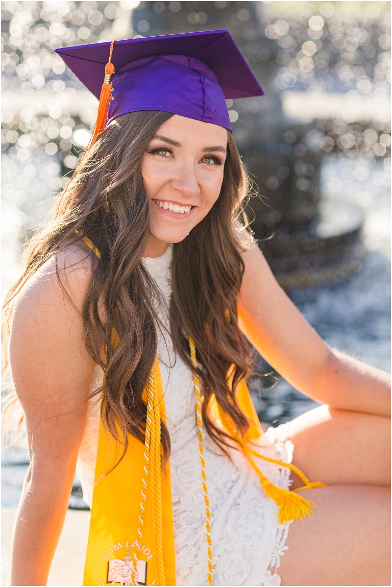 James Madison University senior graduation photos. Harrisonburg Virginia senior portrait photographer