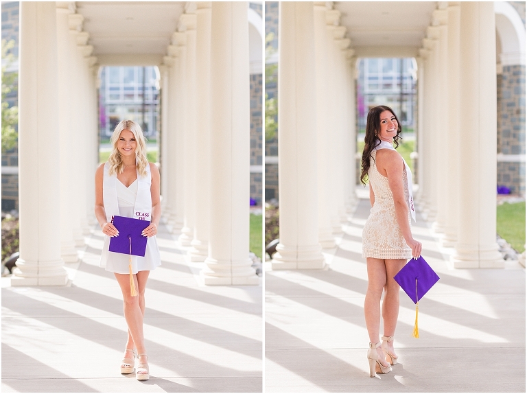 James Madison University senior graduation photos. Harrisonburg Virginia senior portrait photographer