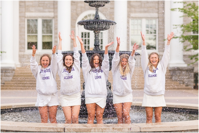 James Madison University senior graduation photos. Harrisonburg Virginia senior portrait photographer