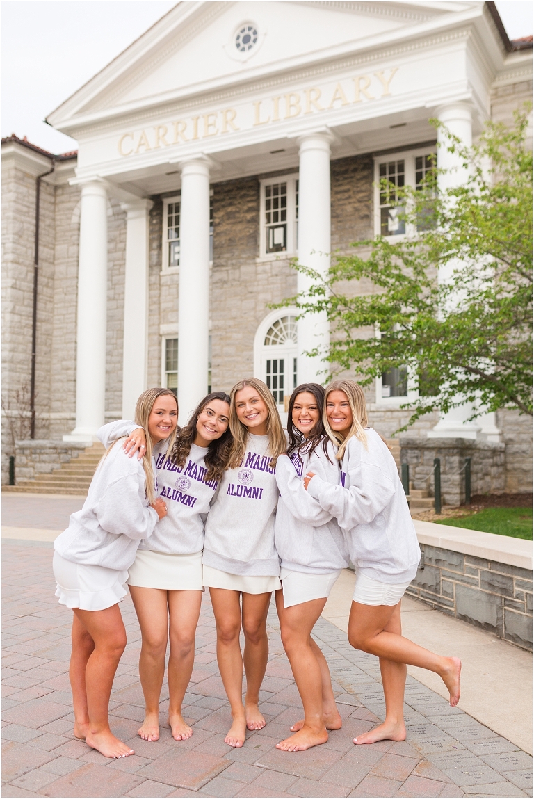 James Madison University senior graduation photos. Harrisonburg Virginia senior portrait photographer