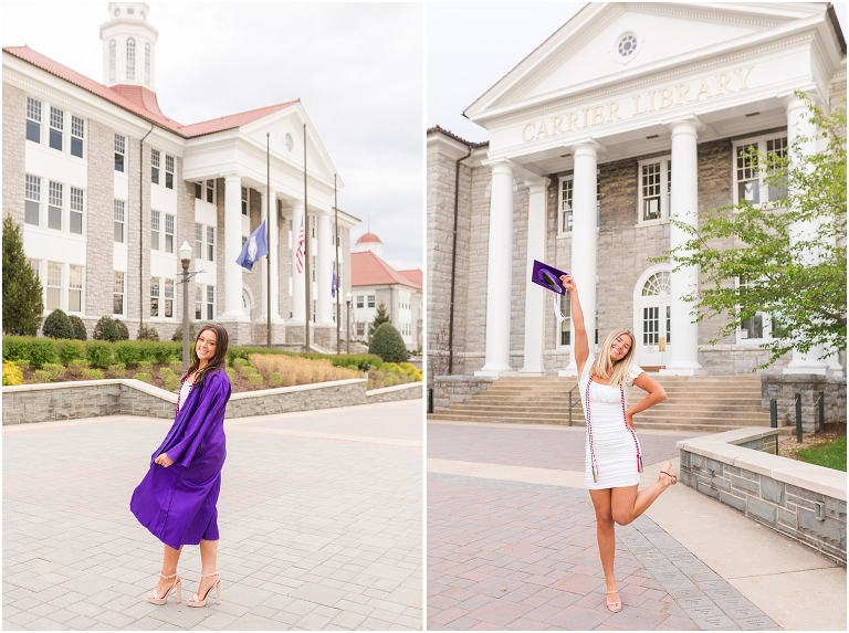 James Madison University senior graduation photos. Harrisonburg Virginia senior portrait photographer