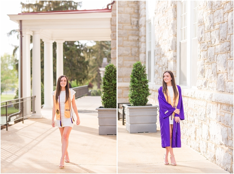 James Madison University senior graduation photos. Harrisonburg Virginia senior portrait photographer
