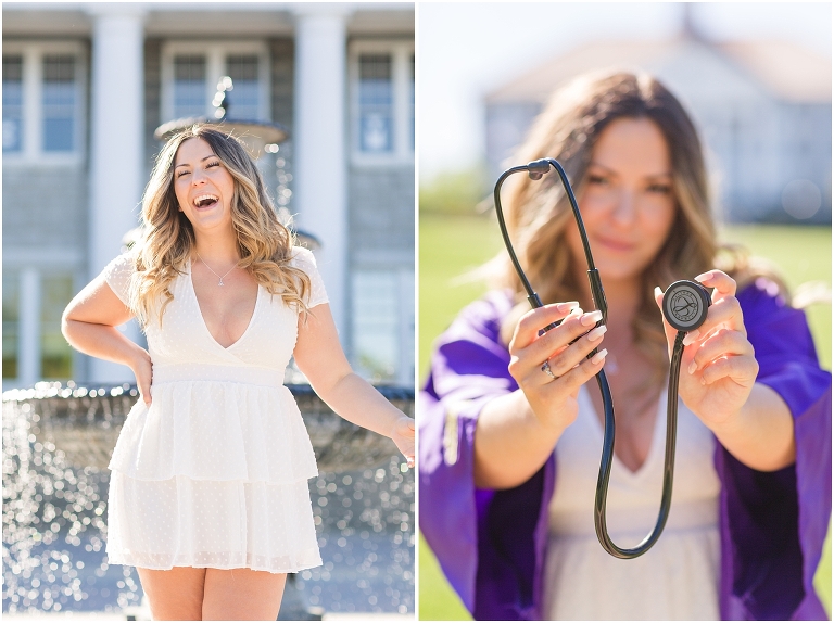James Madison University senior graduation photos. Harrisonburg Virginia senior portrait photographer