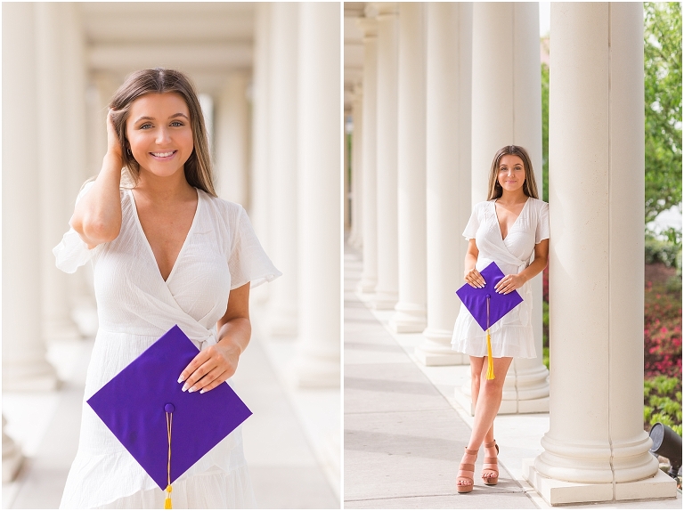 James Madison University senior graduation photos. Harrisonburg Virginia senior portrait photographer