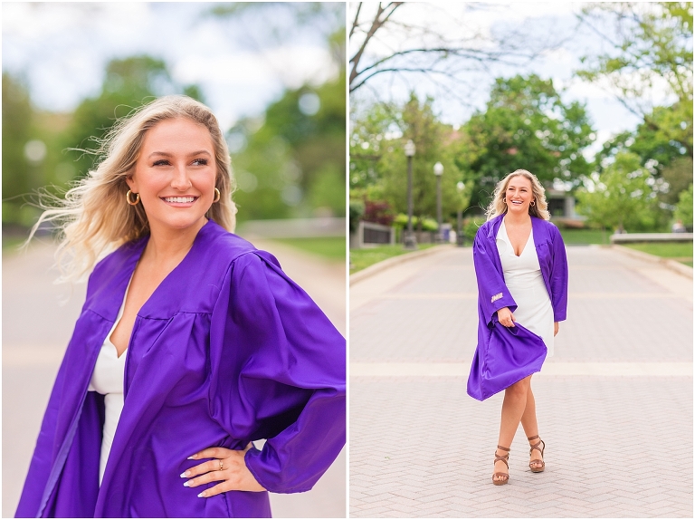 James Madison University senior graduation photos. Harrisonburg Virginia senior portrait photographer