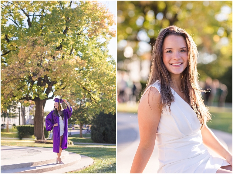 James Madison University senior graduation photos. Harrisonburg Virginia senior portrait photographer