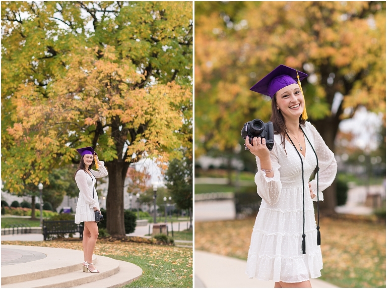 James Madison University senior graduation photos. Harrisonburg Virginia senior portrait photographer