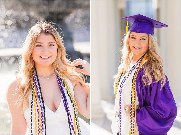 James Madison University senior graduation photos. Harrisonburg Virginia senior portrait photographer
