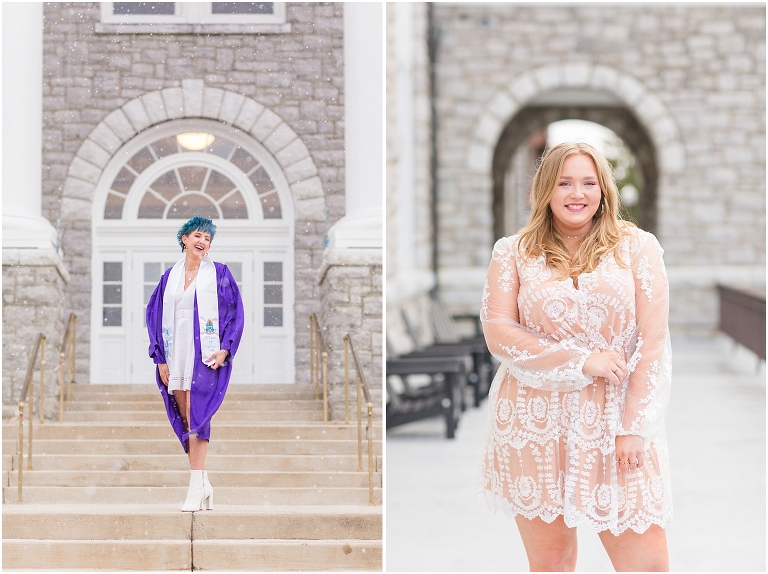 James Madison University senior graduation photos. Harrisonburg Virginia senior portrait photographer