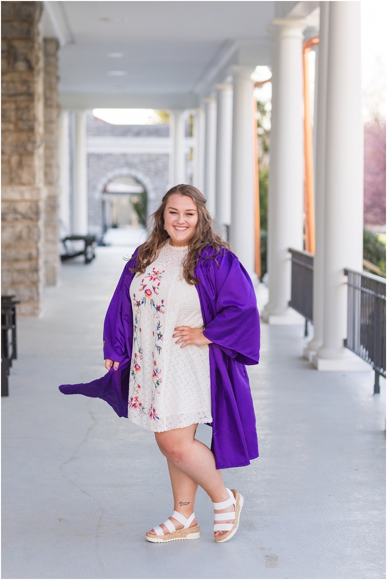 James Madison University senior graduation photos. Harrisonburg Virginia senior portrait photographer