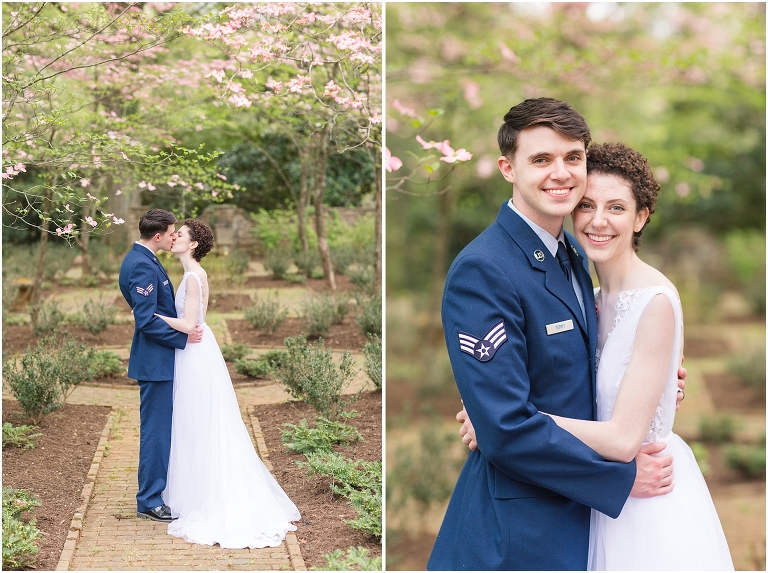 Stoneleigh Estate intimate spring garden and manor wedding in southwest Virginia