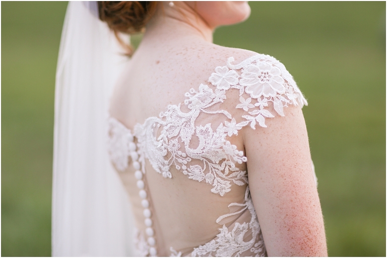 Baylee & Josh's August wedding at Skyridge Farm's rustic barn with a summer storm and sunset portraits in the Shenandoah Valley, Virginia.