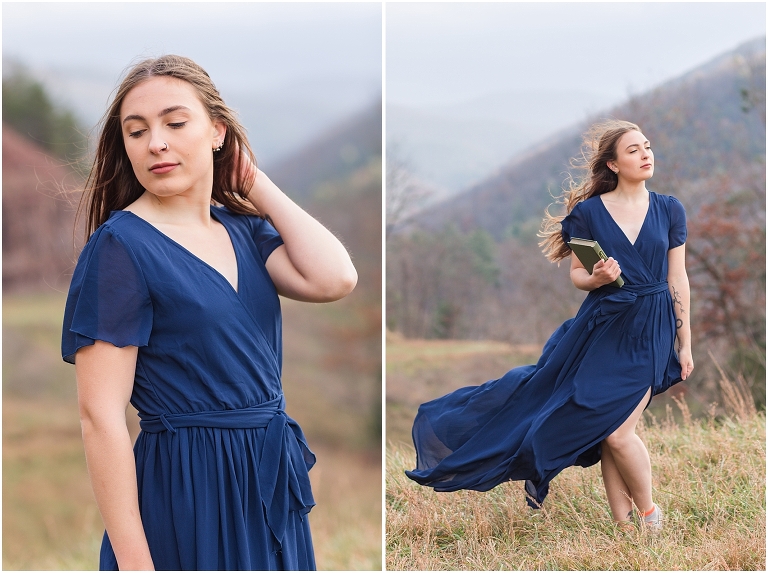 Baltic Born Kristina Navy Long Dress - S Sydney Kane Photography Client Closet