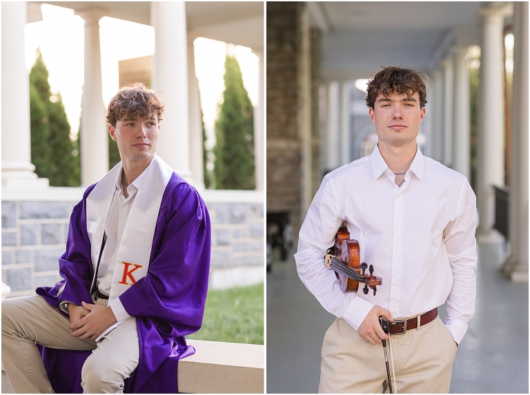 Spring College Senior Graduation Portraits JMU