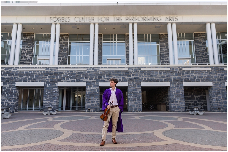 Spring College Senior Graduation Portraits JMU