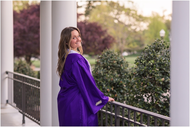 Spring College Senior Graduation Portraits James Madison University