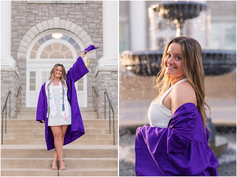 Spring College Senior Graduation Portraits James Madison University