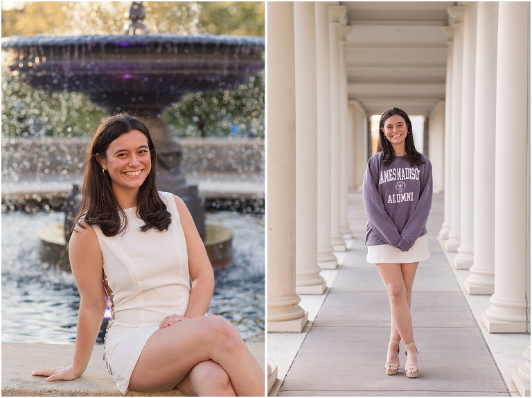 James Madison University Class of 2025 Senior Graduation Portraits
