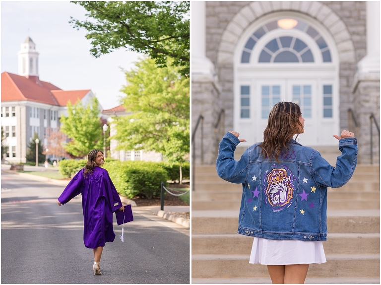 Spring College Senior Graduation Portraits JMU