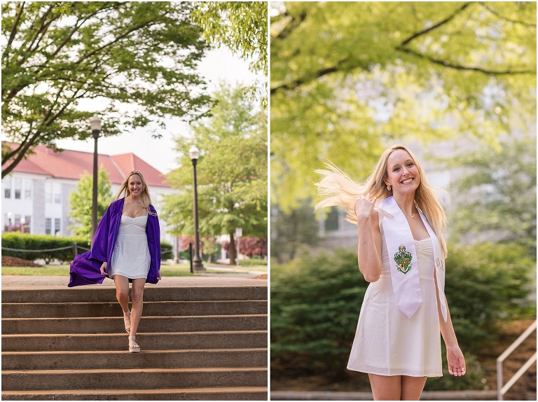 Spring College Senior Graduation Photos James Madison University