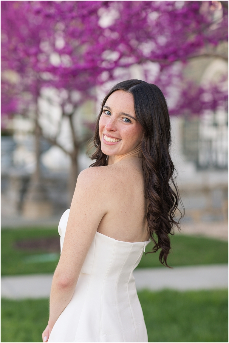 Spring college graduation portraits