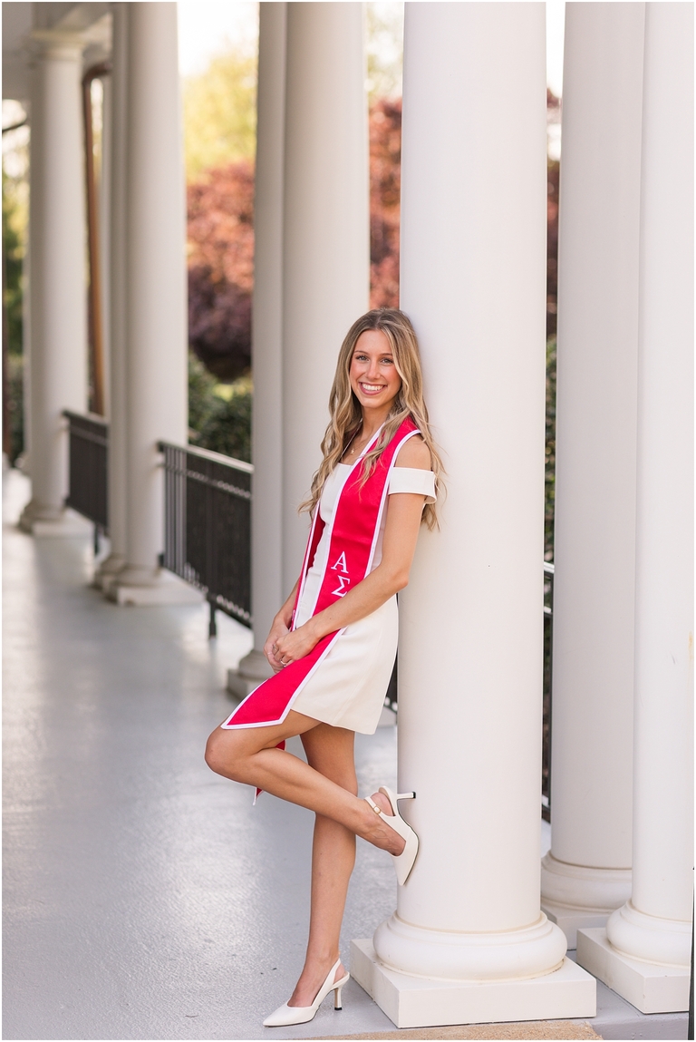 James Madison University graduation portraits