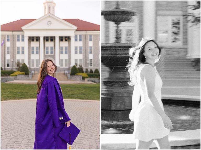 Morning JMU graduation photos