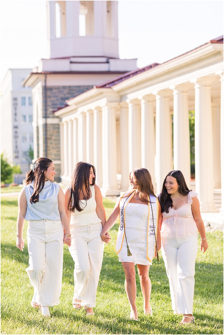 Sorority family college graduation photos