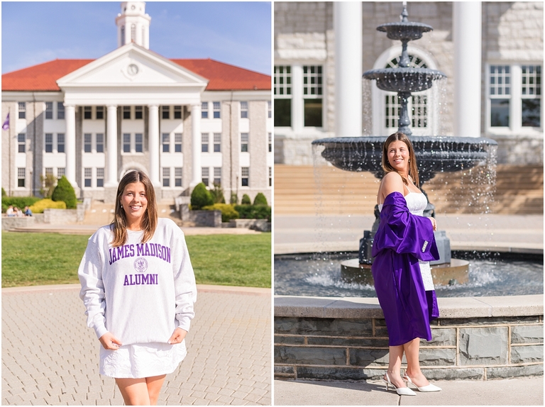 Harrisonburg senior graduation portraits