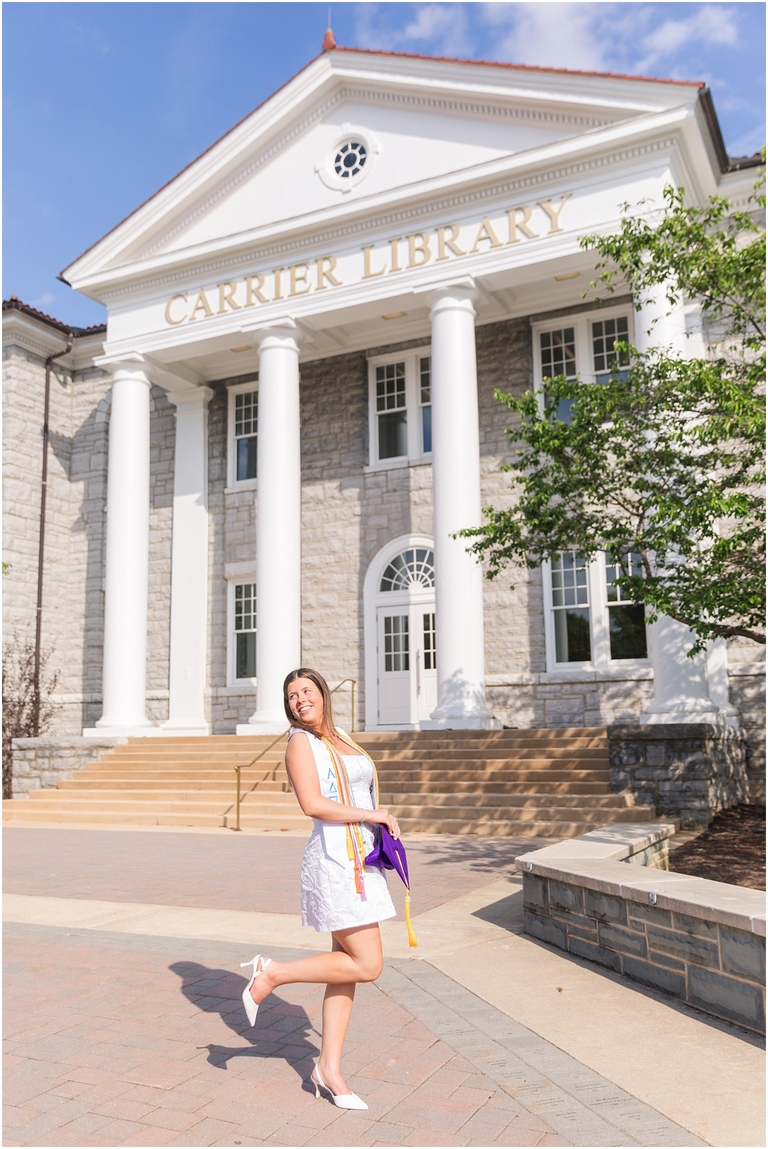 Harrisonburg senior graduation portraits