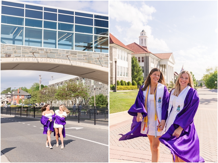 Harrisonburg graduation portraits