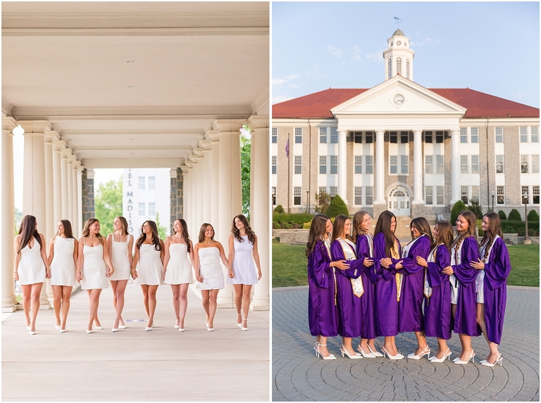 JMU graduation portrait photographer