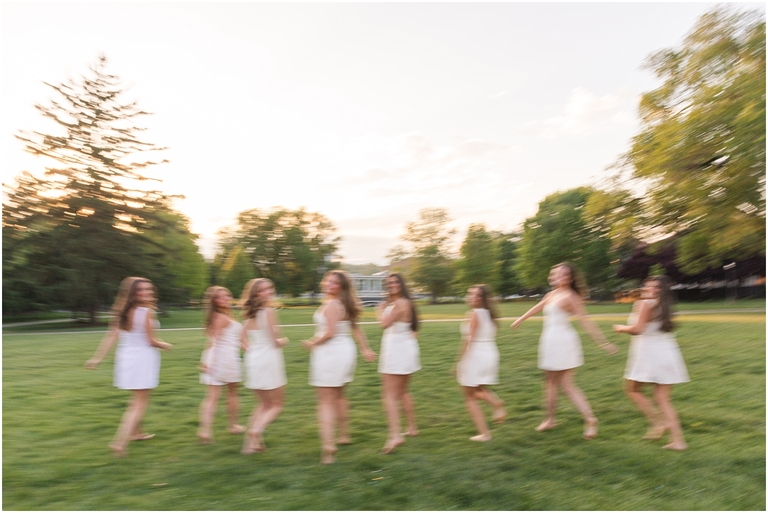 Sorority friend nostalgic senior graduation photos