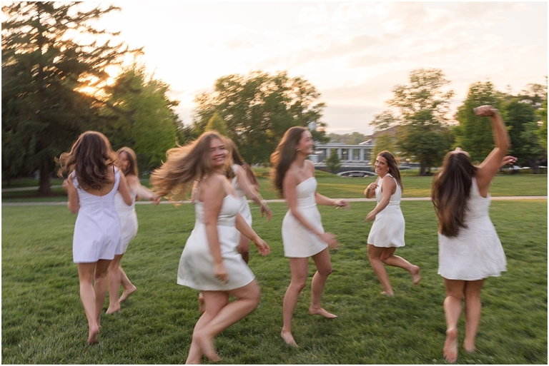 Sorority friend nostalgic senior graduation photos