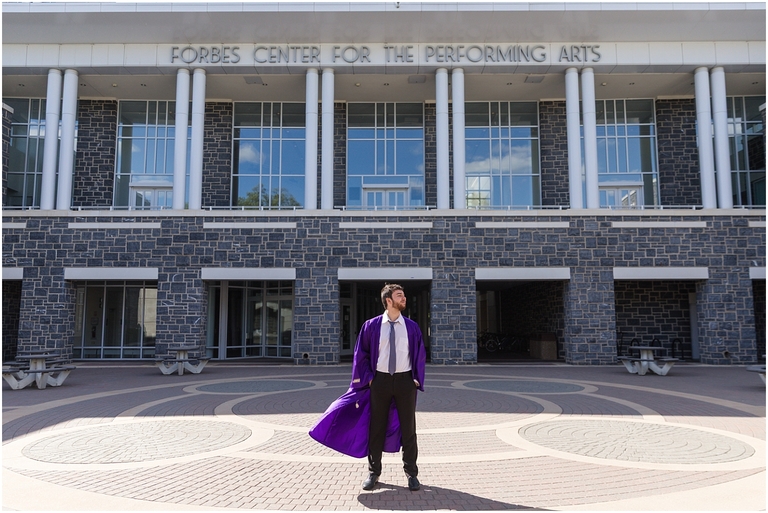 JMU spring graduation portraits
