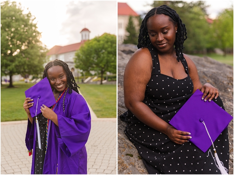 JMU spring graduation portraits